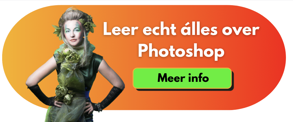 Call to action voor Photoshop cursus