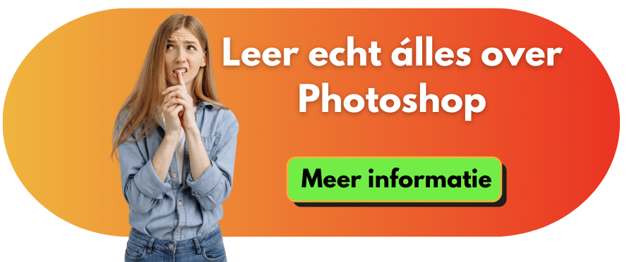 Photoshop cursus Call to Action banner